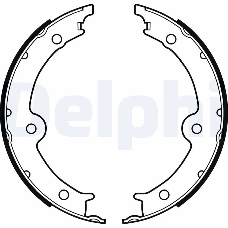 Brake Shoe Set DELPHI LS2131