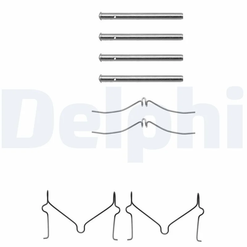Accessory Kit, disc brake pad DELPHI LX0143