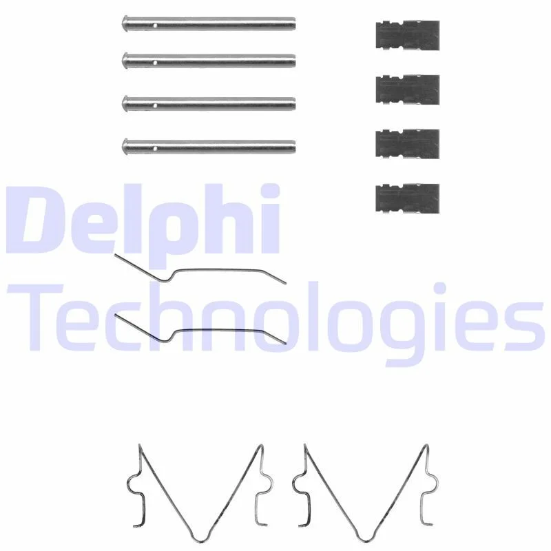 Sada príslušenstva, platnička kotúčovej brzdy DELPHI LX0164