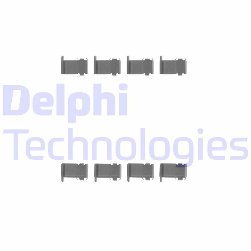 Accessory Kit, disc brake pad DELPHI LX0226