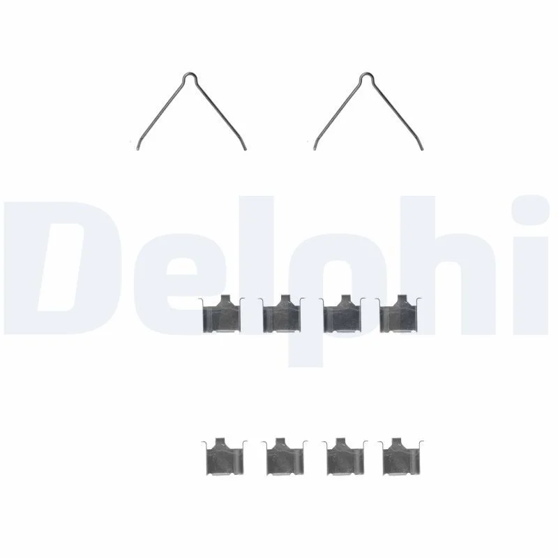 Accessory Kit, disc brake pad DELPHI LX0229