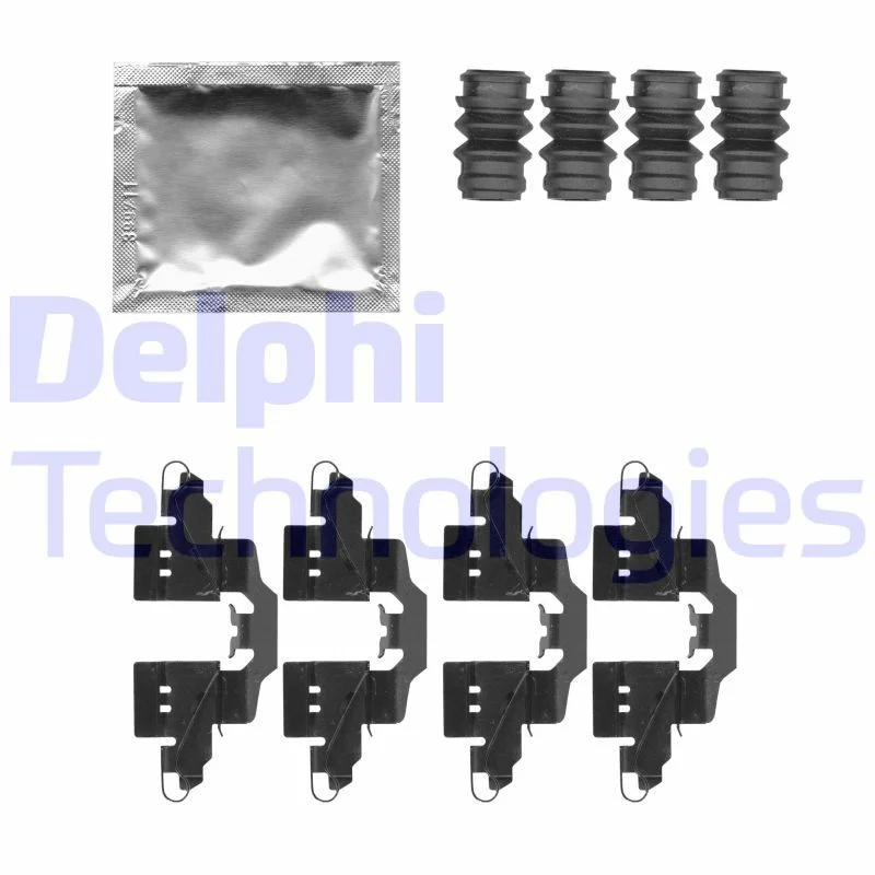 Accessory Kit, disc brake pad DELPHI LX0550