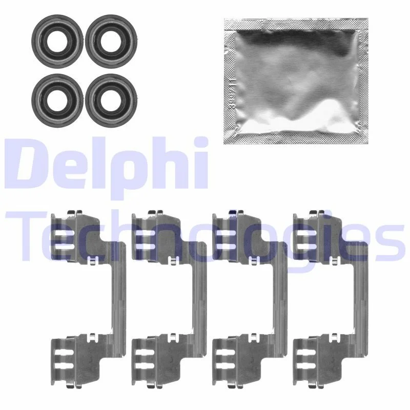 Accessory Kit, disc brake pad DELPHI LX0616