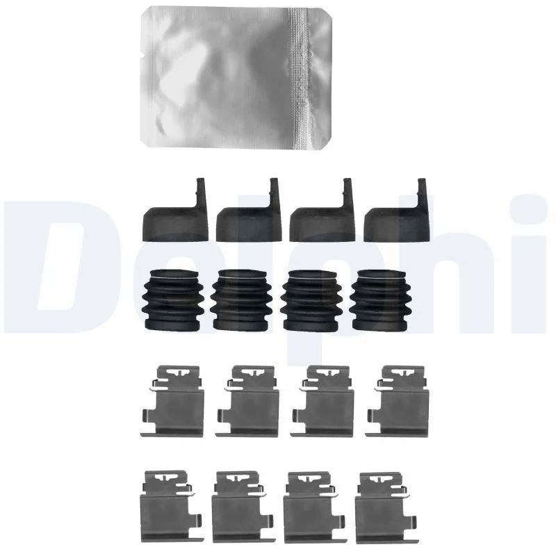Accessory Kit, disc brake pad DELPHI LX0639