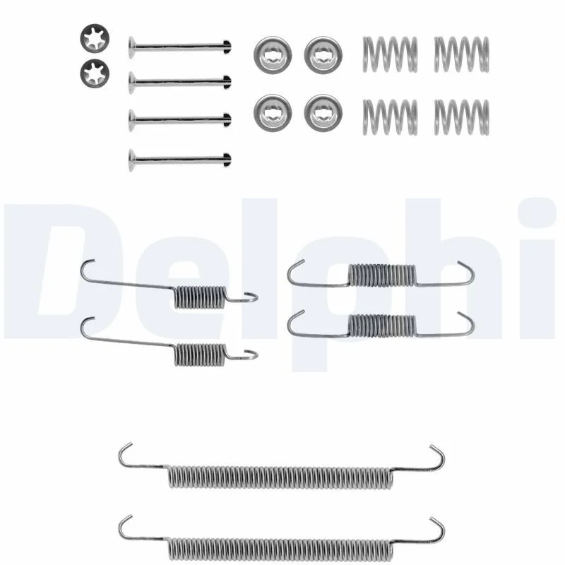Accessory Kit, brake shoes DELPHI LY1132