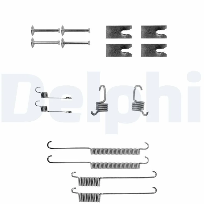 Accessory Kit, brake shoes DELPHI LY1140