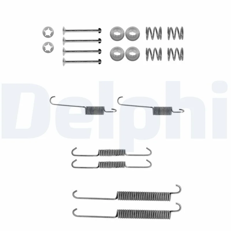 Accessory Kit, brake shoes DELPHI LY1229