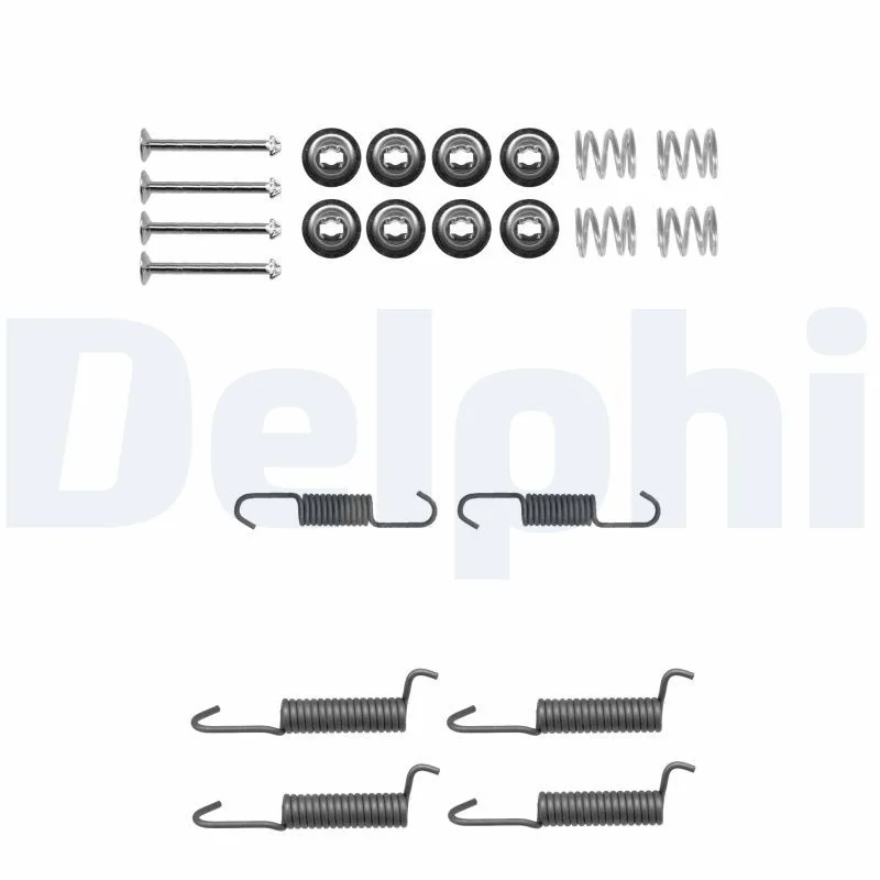 Accessory Kit, parking brake shoes DELPHI LY1315