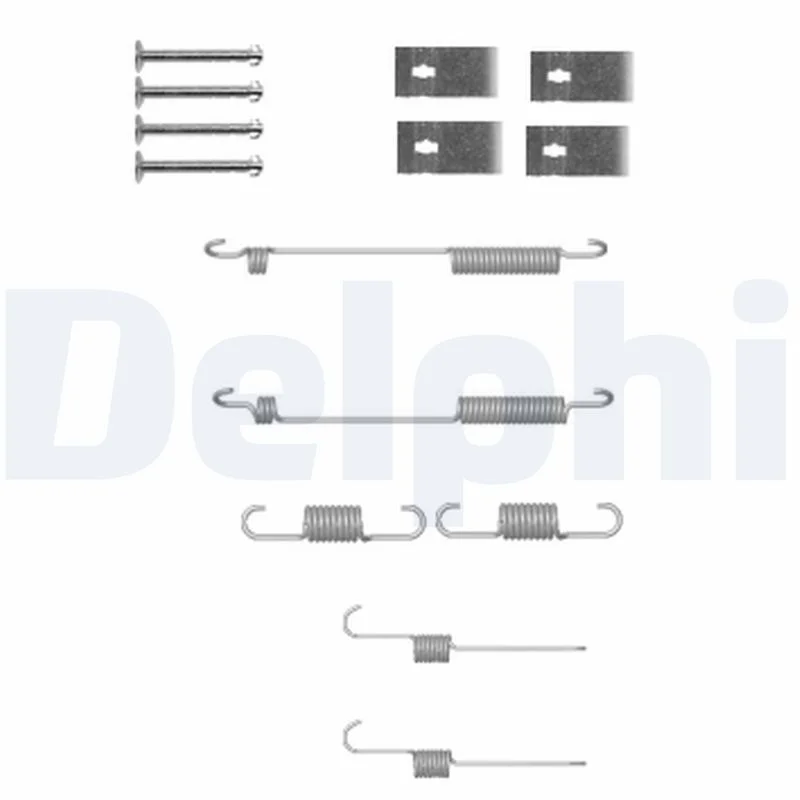 Accessory Kit, brake shoes DELPHI LY1332
