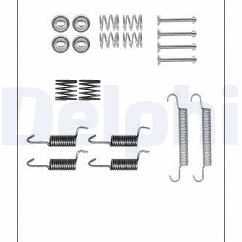 Accessory Kit, parking brake shoes DELPHI LY1386