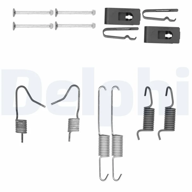 Accessory Kit, parking brake shoes DELPHI LY1402