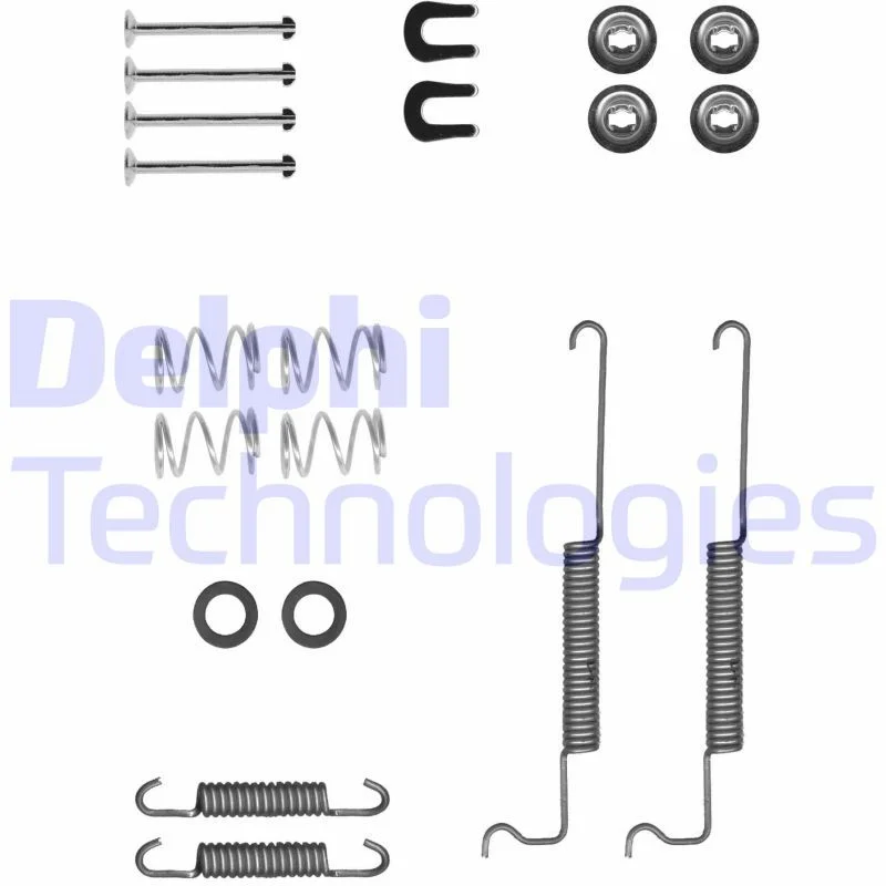 Accessory Kit, brake shoes DELPHI LY1426