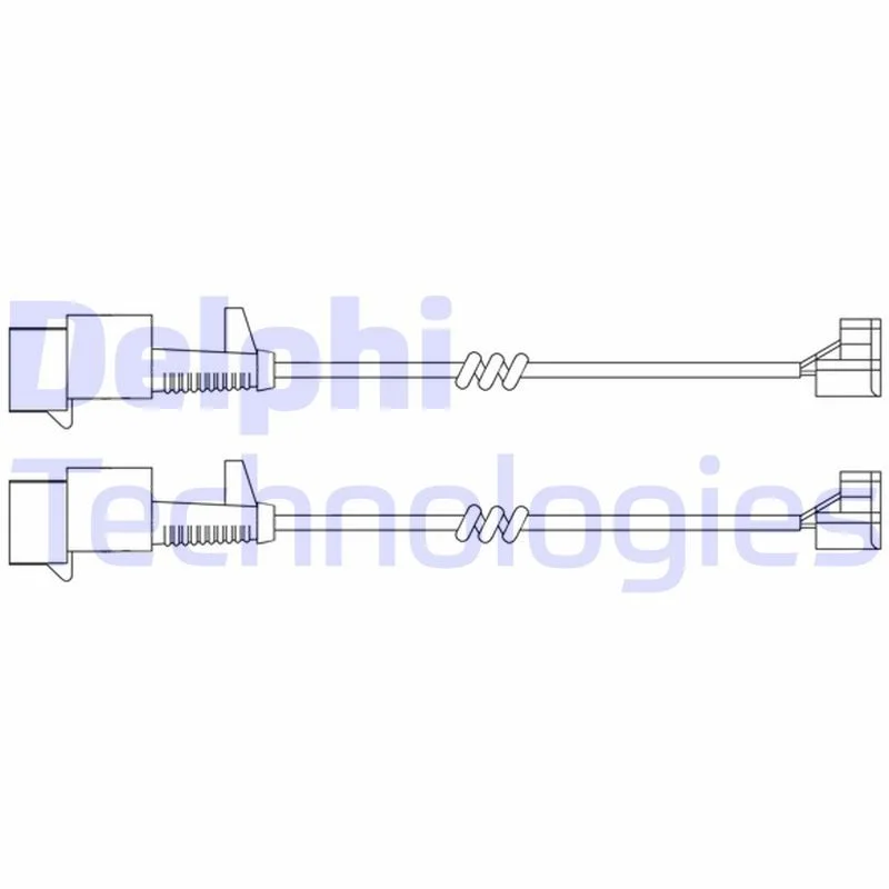 Warning Contact, brake pad wear DELPHI LZ0256