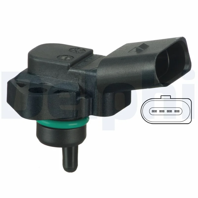 Sensor, boost pressure DELPHI PS10098