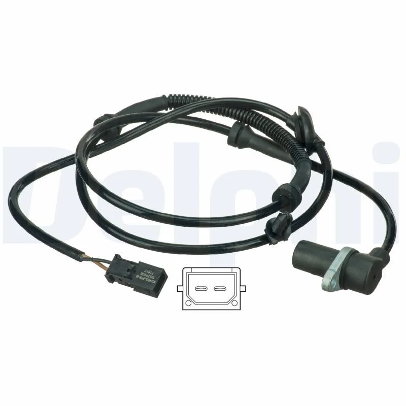 Sensor, wheel speed DELPHI SS20406