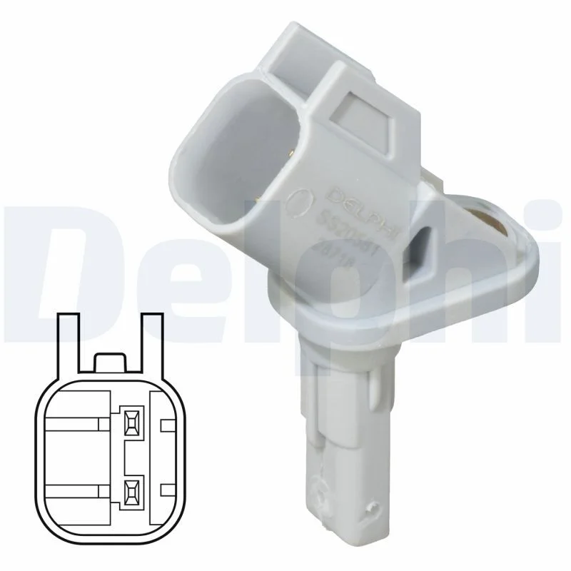 Sensor, wheel speed DELPHI SS20581