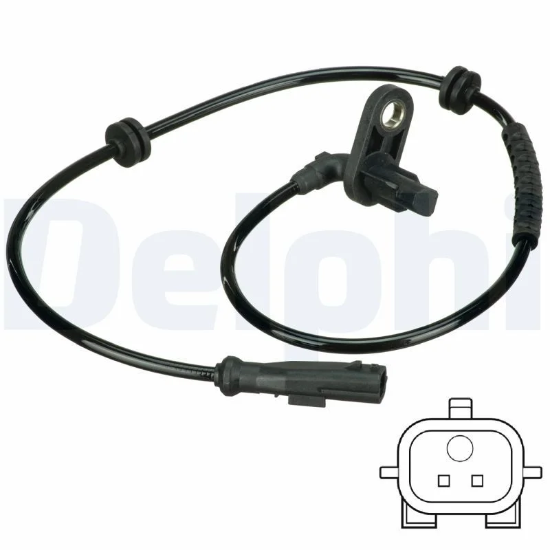Sensor, wheel speed DELPHI SS20600