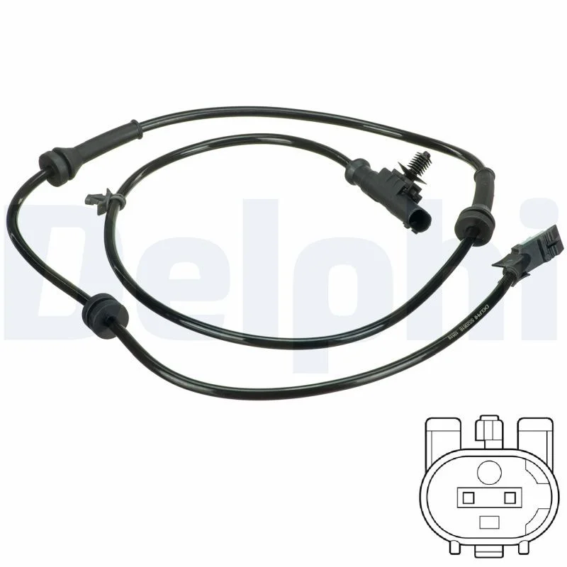 Sensor, wheel speed DELPHI SS20616