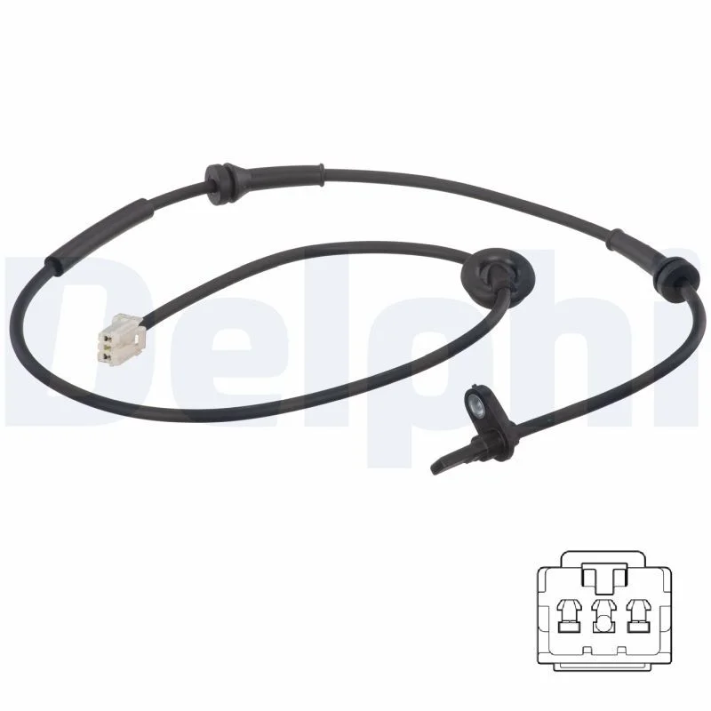 Sensor, wheel speed DELPHI SS20622