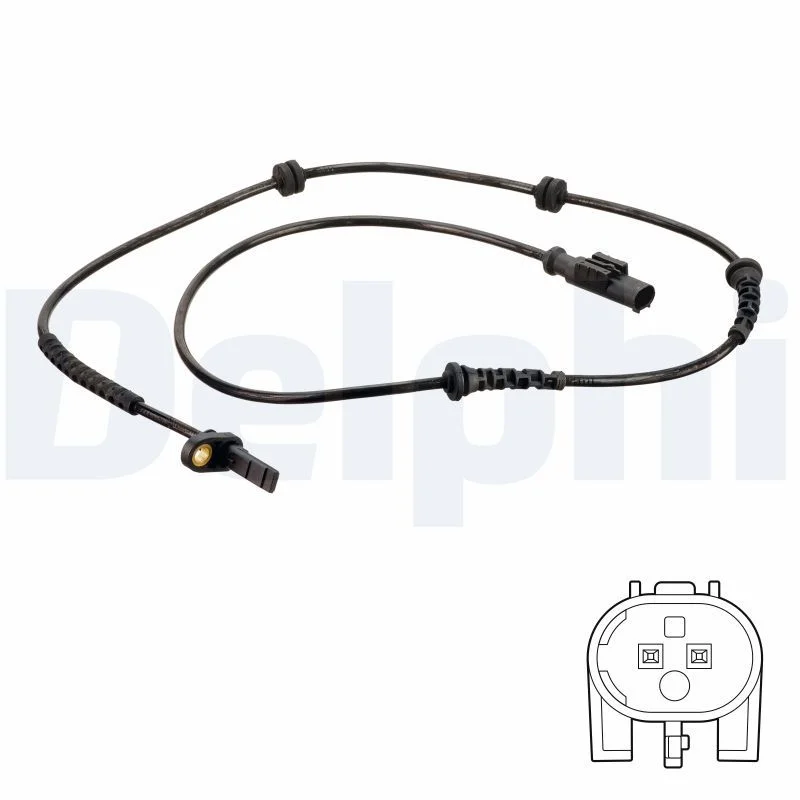 Sensor, wheel speed DELPHI SS20634