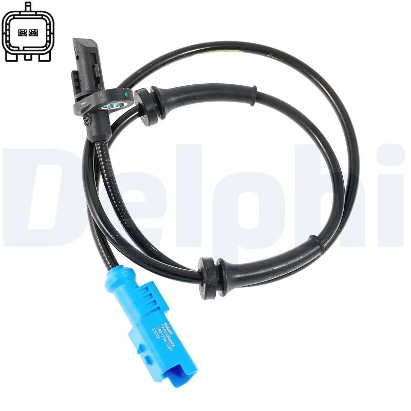 Snímač, počet otáčok kolesa DELPHI SS21255-12B1