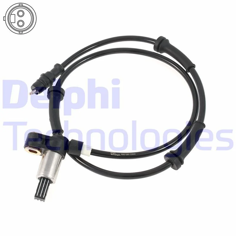 Snímač, počet otáčok kolesa DELPHI SS21263-12B1