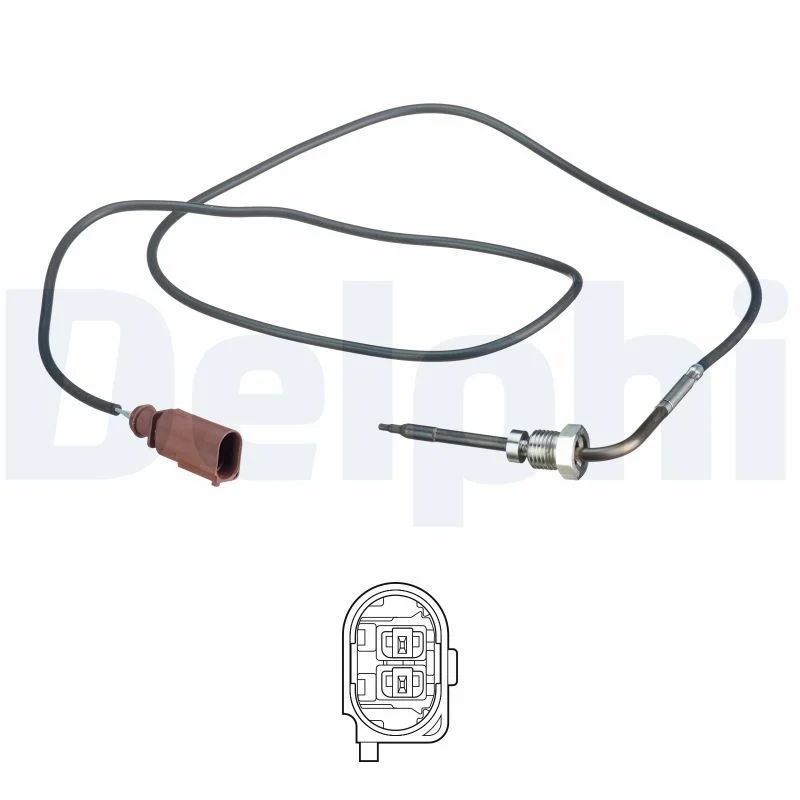 Senzor, teplota výfukových plynov DELPHI TS30169
