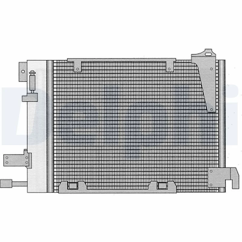 Kondenzátor, klimatizácia DELPHI TSP0225221