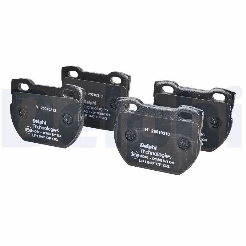 Brake Pad Set, disc brake DELPHI LOCKHEED HAMULCE LP1847