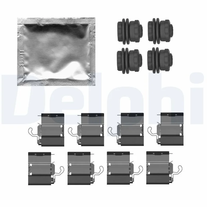 Accessory Kit, disc brake pad DELPHI LX0787