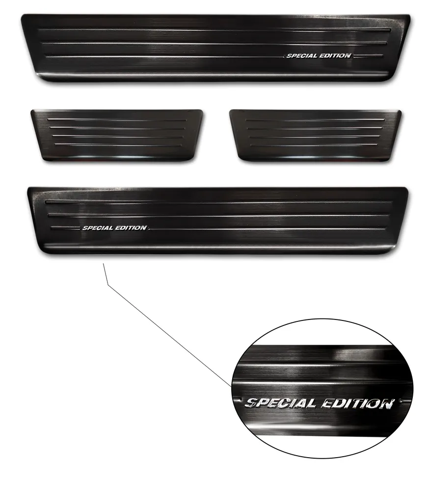 Slenksčių apsaugos SMART FORFOUR II W453 / W453 EQ hatchback 5D 2014-2020, FL2020-> 
