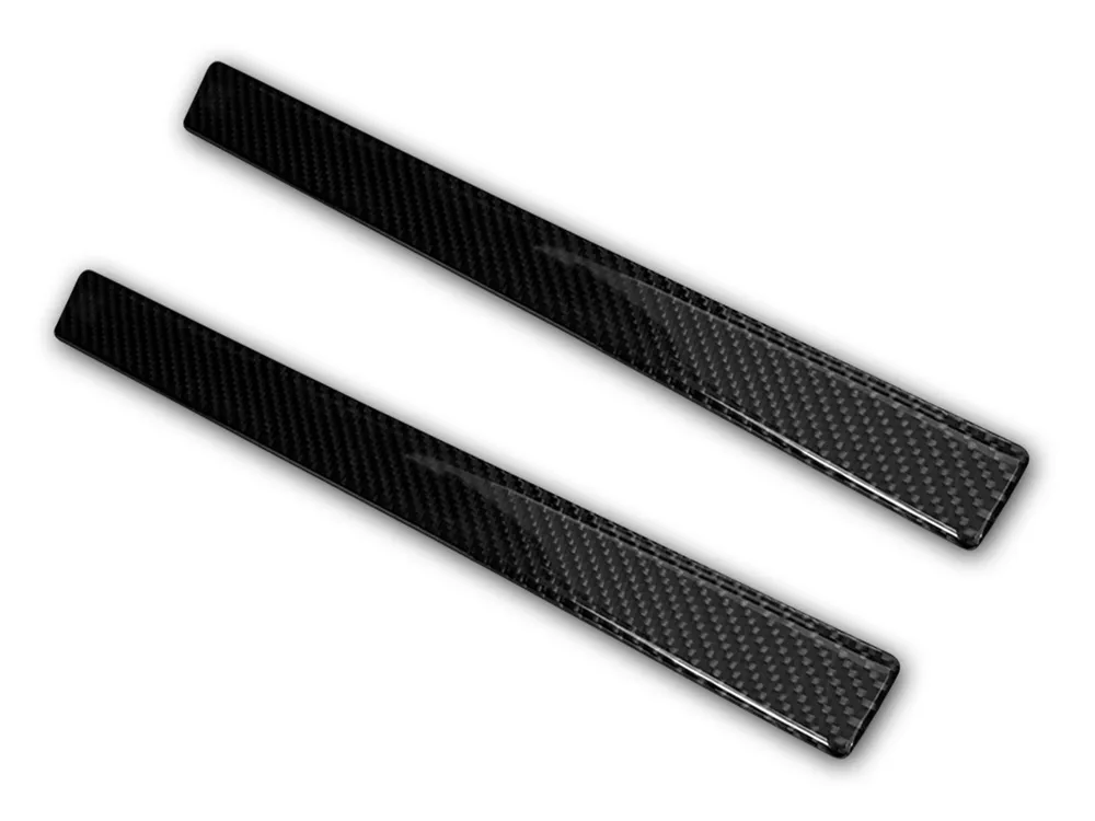 Carbon (black) universal door sills (40x3cm (2pcs in set)) AVISA 2/28400