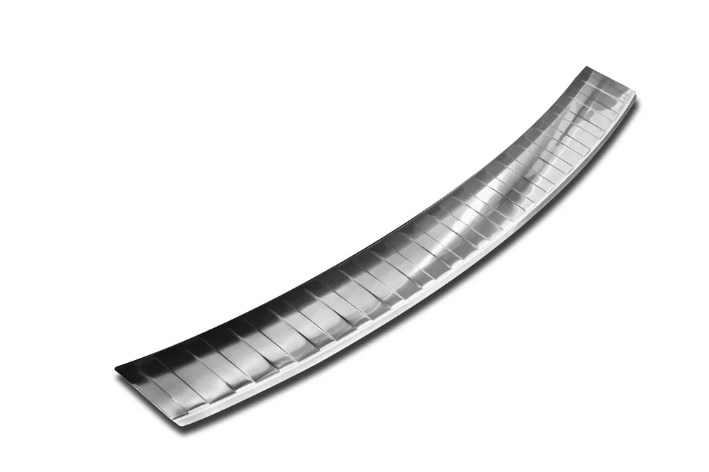 Rear bumper protector OPEL ASTRA V K sports tourer 2015-2019, FL2019-2022 (silver satine) AVISA 2/35173
