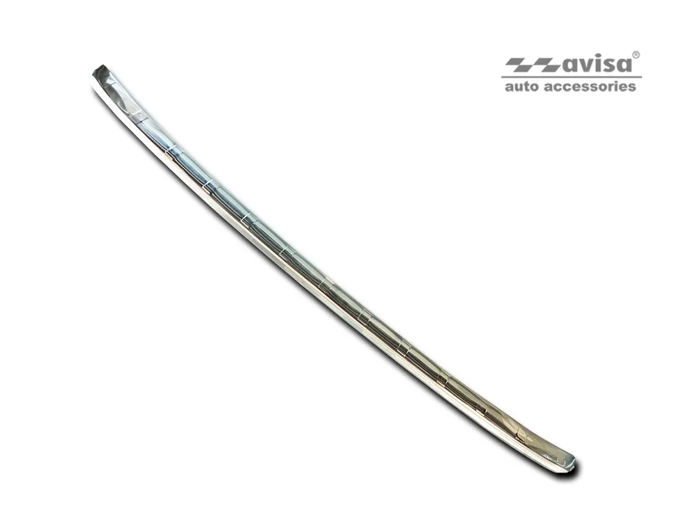 Rear bumper protector FORD KUGA III Titanium / Titanium X / Trend / Cool+Connect 2019-2024, FL2024-> (silver satine) AVISA 2/35481