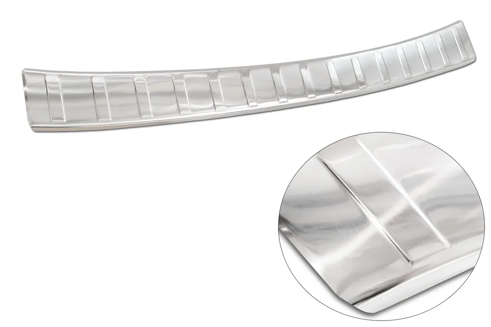 Rear bumper protector MITSUBISHI SPACE STAR FL 2020-> (silver satine) AVISA 2/35492