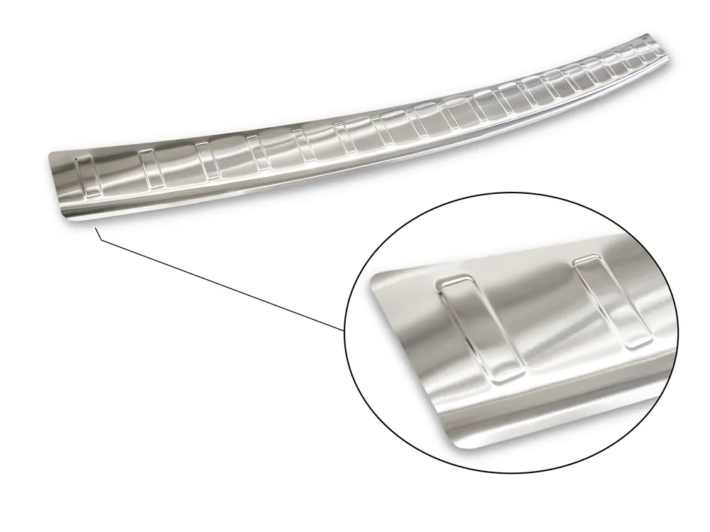 Galinio buferio apsauga MERCEDES E Class W211 T-Model 2002-2009 (sidabrinis satinas) AVISA 2/35668
