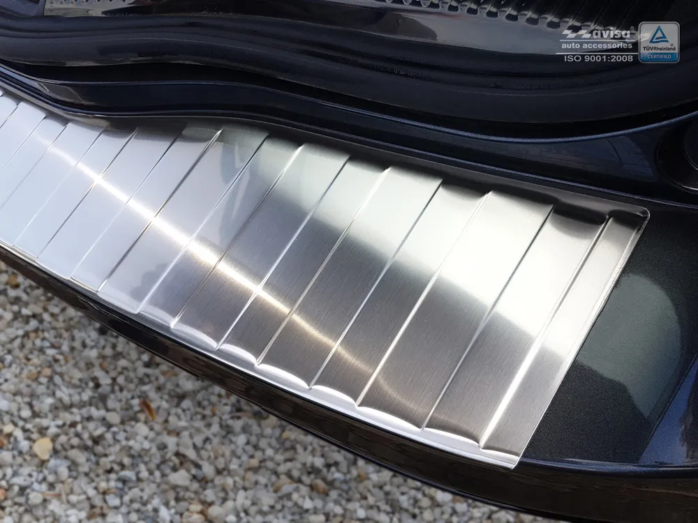 Galinio buferio apsauga FORD MONDEO MK5 Turnier 2014-2019, FL2019-> (sidabrinis satinas) AVISA 2/35688