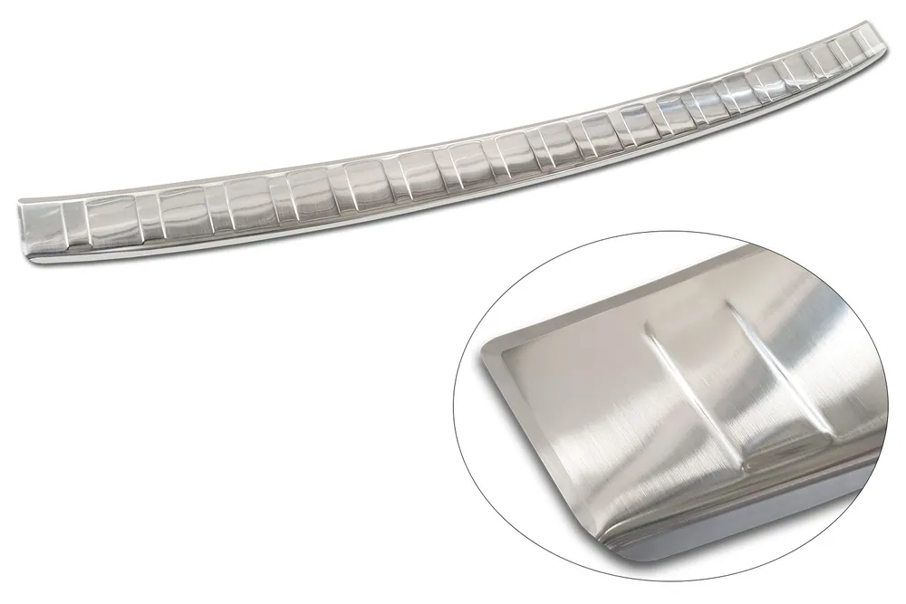 Rear bumper protector RENAULT MEGANE E-TECH ELECTRIC 2022-> (silver) AVISA 2/35799