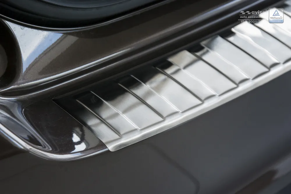 Rear bumper protector FIAT TIPO limousine 2016-2020, FL2020-> (silver satine) AVISA 2/35907