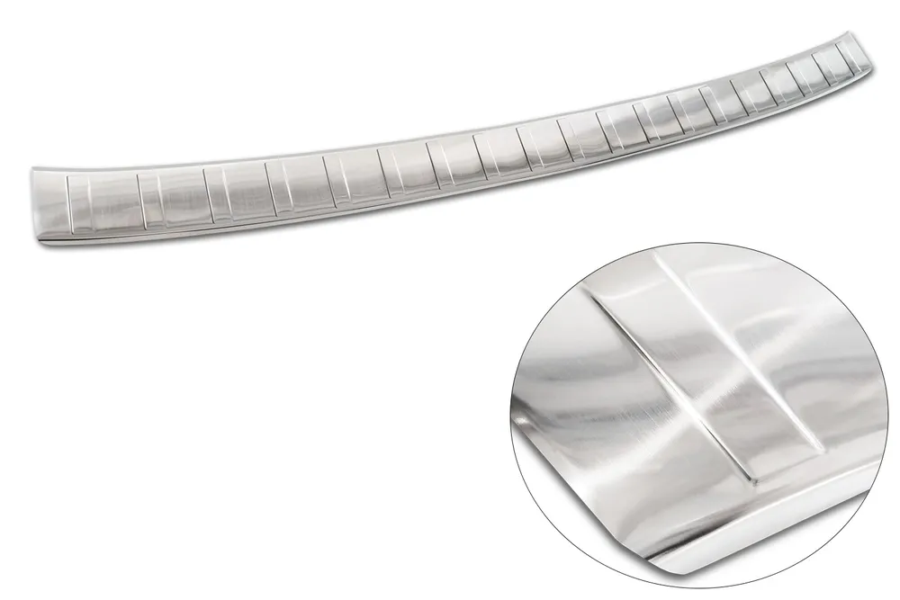 Rear bumper protector BMW X1 III U11 2022-> / BMW X1 III U11 X -line 2022-> (silver) AVISA 2/35914
