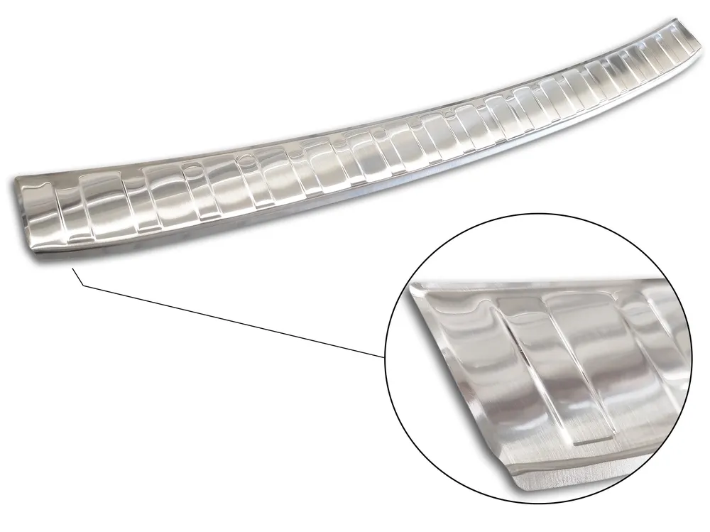 Rear bumper protector VOLKSWAGEN ARTEON Shooting Brake combi 2020-> / VOLKSWAGEN ARTEON Shooting Brake combi eHybrid 2020-> (silver satine) AVISA 2/35978