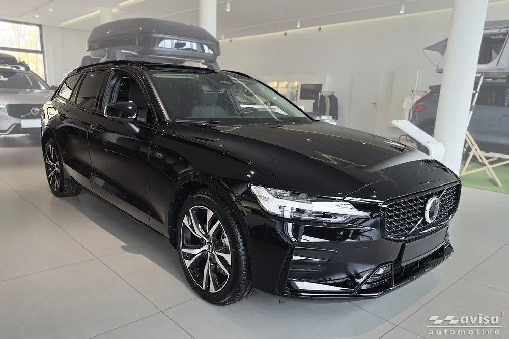 Trunk lid trim VOLVO V60 II 2018-> (silver satine) AVISA 2/36103