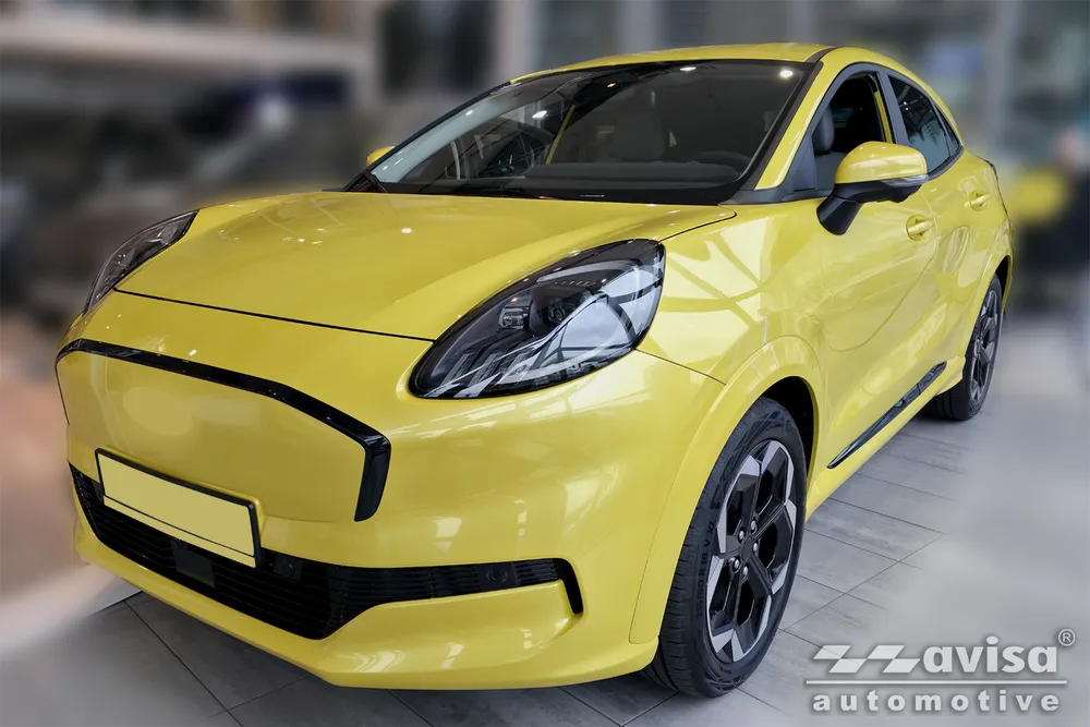 Bagažinės dangčio apsauginė juosta FORD PUMA crossover 2019-> (sidabrinis satinas) AVISA 2/36109