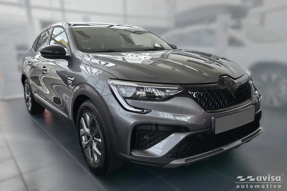 Bagažinės dangčio apsauginė juosta RENAULT ARKANA 2020-> (sidabrinis satinas) AVISA 2/36146