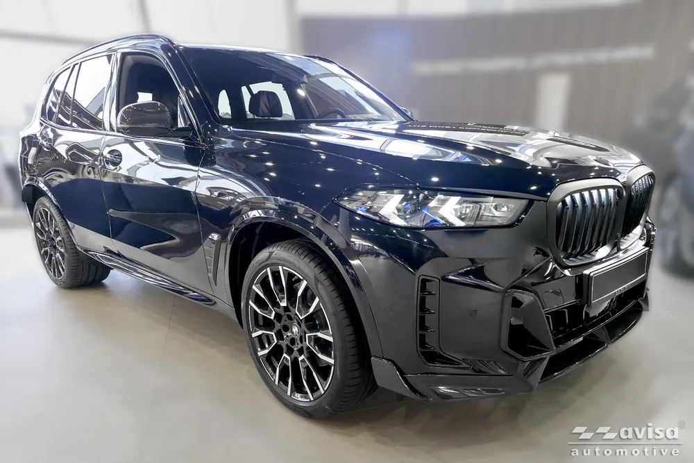 Trunk lid trim BMW X5 IV G05 M-pakiet 2018-2023 Fl.2023-> (silver satine) AVISA 2/36203