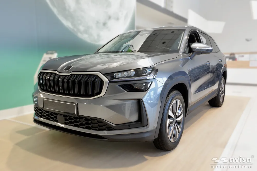Bagažinės dangčio apsauginė juosta SKODA KODIAQ II 2024-> (sidabrinis satinas) AVISA 2/36212