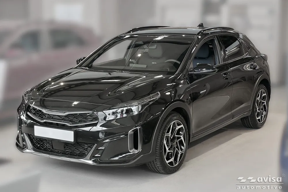 Bagažinės dangčio apsauginė juosta KIA X-CEED 2019-2022, FL.2022-> (sidabrinis satinas) AVISA 2/36231