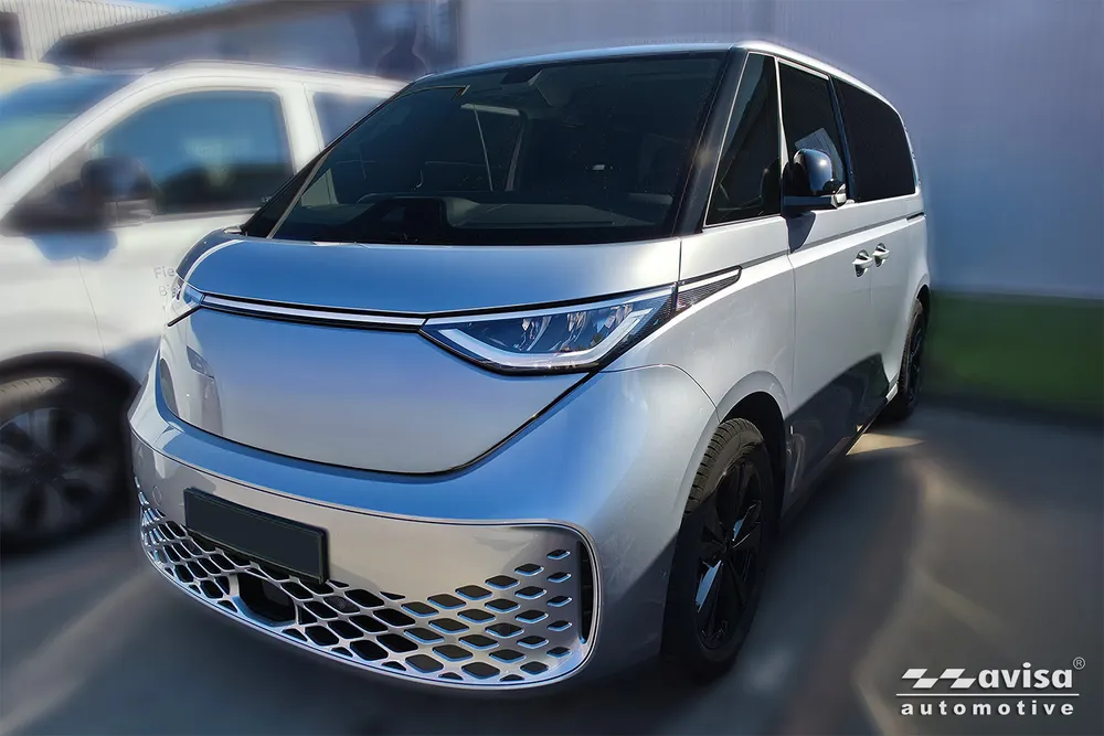 Bagažinės dangčio apsauginė juosta VOLKSWAGEN ID BUZZ 2022-> (sidabrinis satinas) AVISA 2/36234