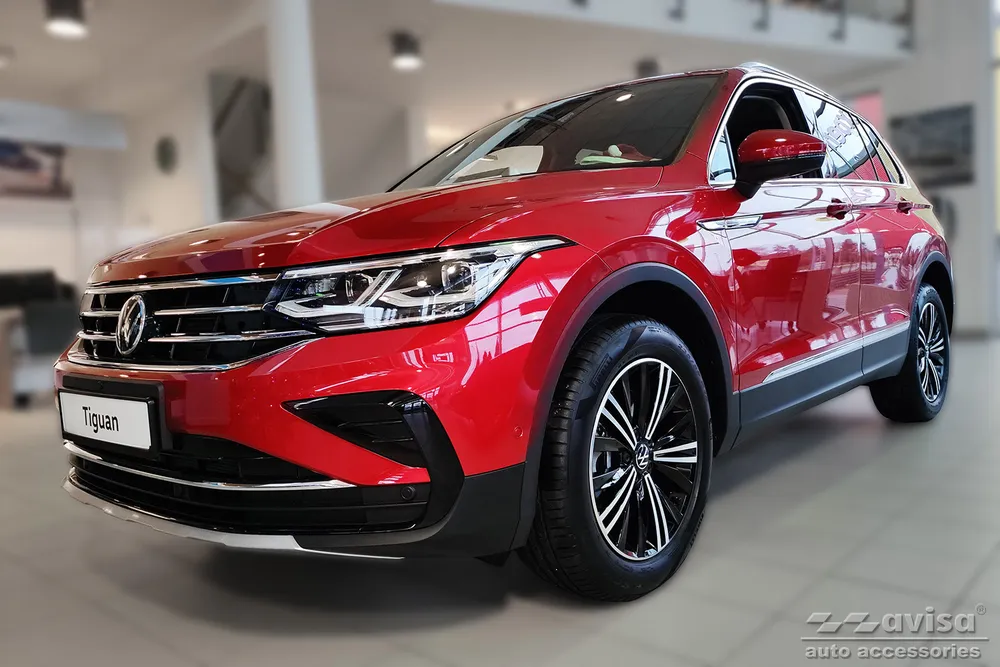 Kojų atrampa VOLKSWAGEN TIGUAN II 2015-2020, FL2020-> / VOLKSWAGEN TIGUAN II ALLSPACE 2017-2020, FL2020-> / VOLKSWAGEN TIGUAN III 2024 -> (sidabrinis satinas) AVISA 2/37012