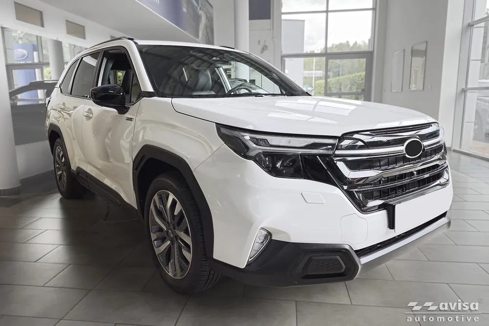 Bagažinės dangčio apsauginė juosta SUBARU FORESTER VI 2024-> (sidabrinis veidrodinis) AVISA 2/38109